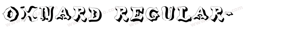 Oxnard Regular字体转换